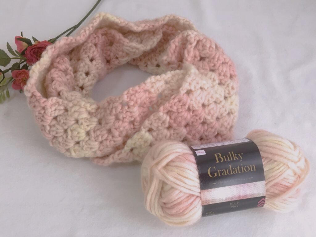 Cute snood that is easy to knit